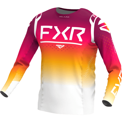 FXR Helium MX Shirt Sangria
