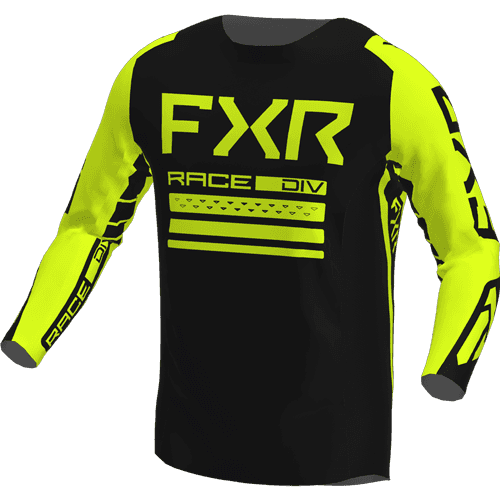 FXR Contender MX Shirt Zwart/HiVis-