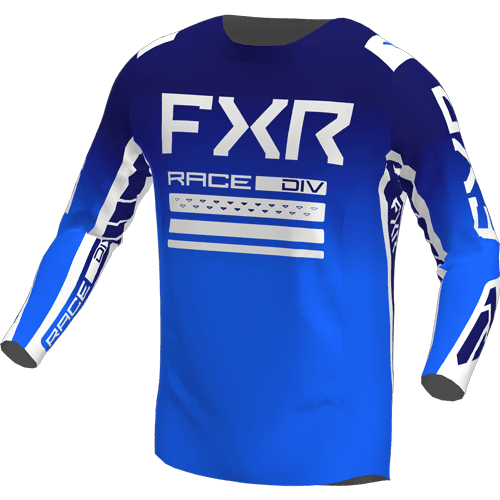 FXR Contender MX Shirt Marineblauw/Blauw-