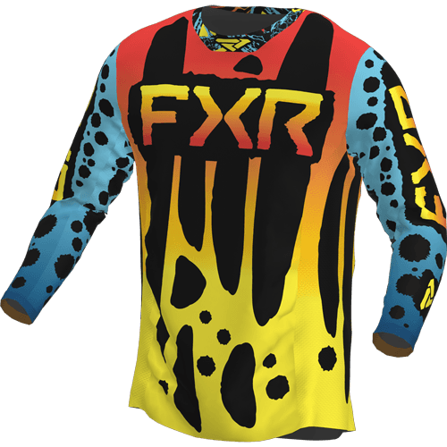 FXR Podium MX Shirt Dart Frog