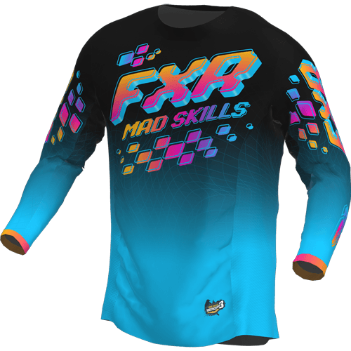 FXR Podium MX Shirt Mad Skills
