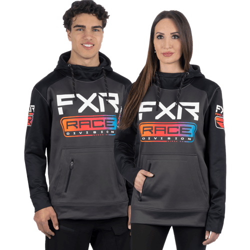 FXR Uni Race Division Tech Po Hoodie 24 Asph/Spect