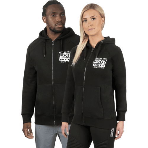 FXR Universeel Gladiator Hoodie 24 Zwart/Wit