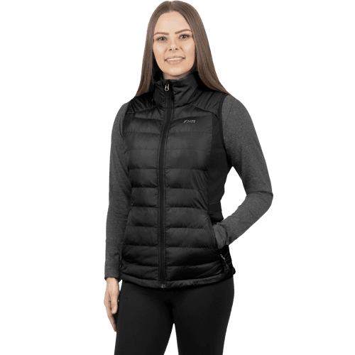 FXR Women Phoenix Quilted Vest 24 Zwart