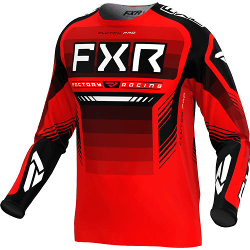 FXR Koppeling Pro Mx Shirt 24 Rood/Zwart