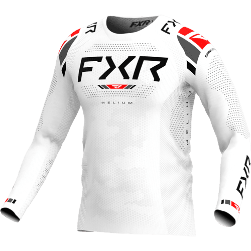 FXR HELIUM MX JERSEY 25 WHITEOUT