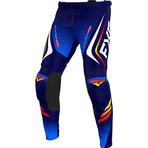 FXR CLUTCH PRO MX PANT 25 Navy/INFERNO