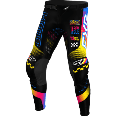 FXR Podium Gladiator MX Broek 26 Zwart/Blauw/Razz