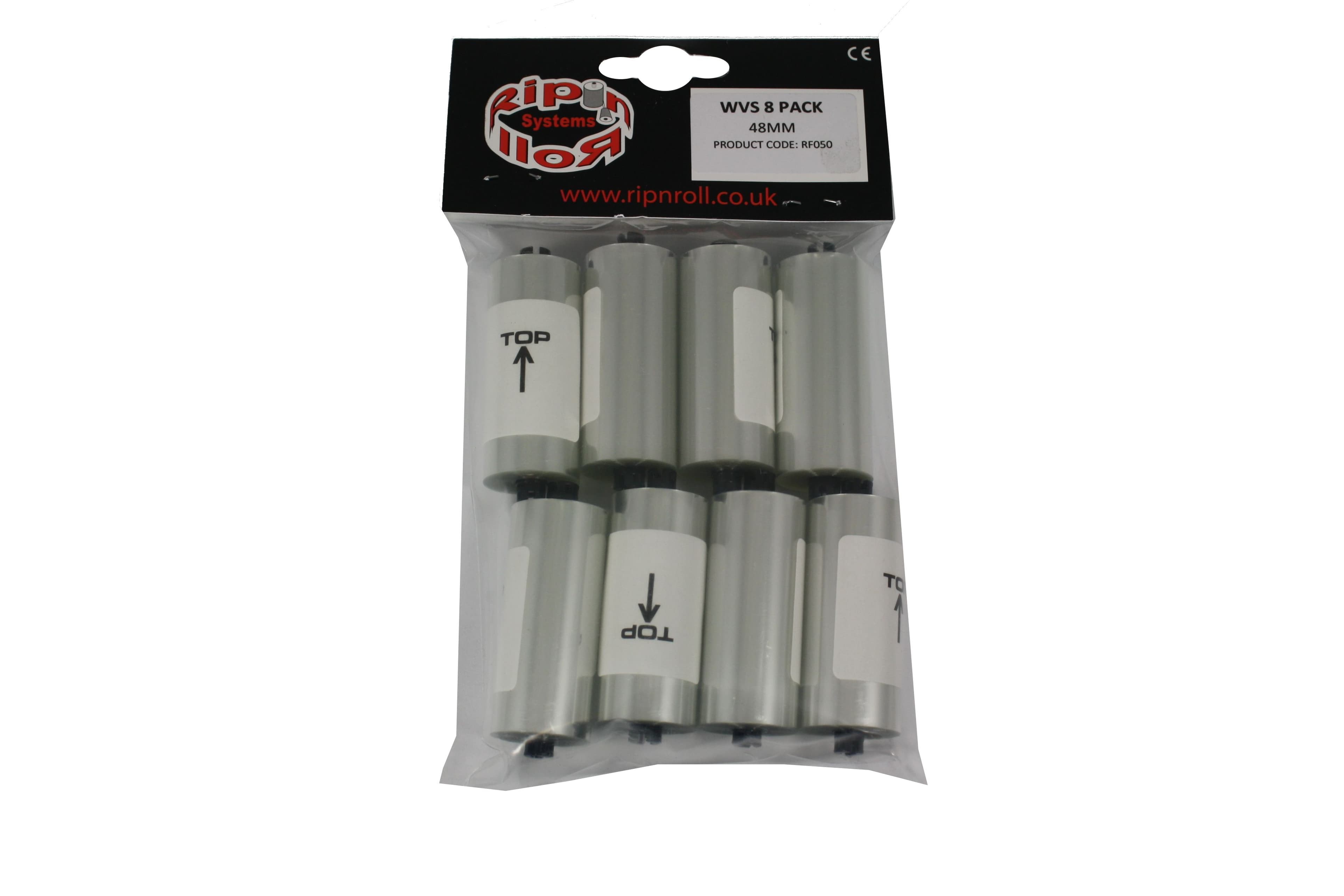 RipNRoll WVS + Platinum Roll Off Film 48mm 8 Pack