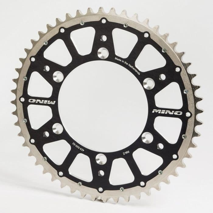 Mino Fusion Achter Spr. Aluminium/Staal RM/Z 83-.. Zwart