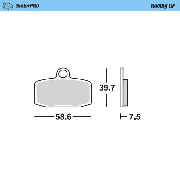 Moto-Master Brakepads KTM: SX85 12-20 Voor