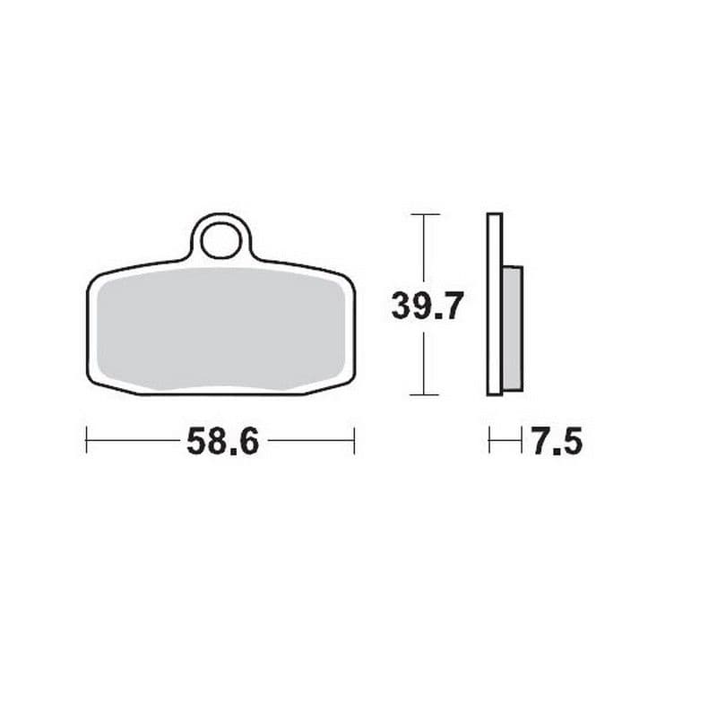Moto-Master Brakepads KTM Voor: Freeride E 12-19 SX85 12-20