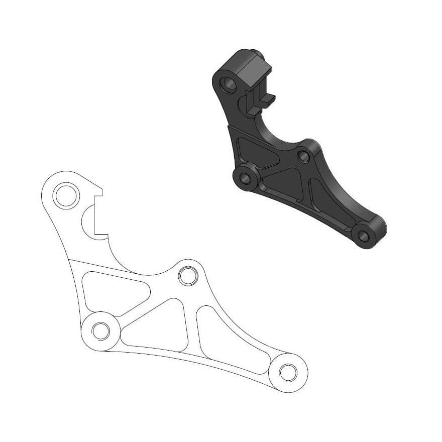 Motomaster Supermoto Mini Adapter Yamaha YZ85