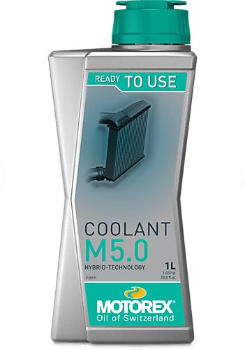 Motorex Coolant M5.0 Ready To Use 4 ltr (4) groen/blauw colou