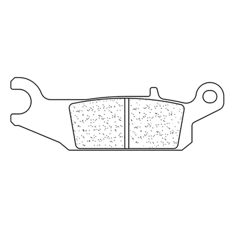Cl Brakes Atv Sintered Metal Brake Pads - 1192atv1
