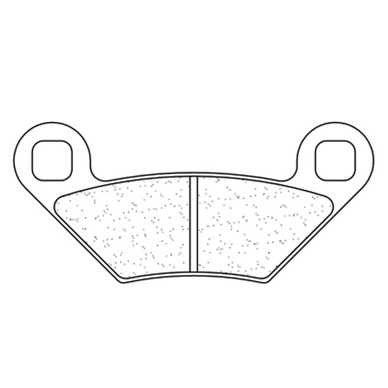 Cl Brakes Atv Sintered Metal Brake Pads - 1222atv1