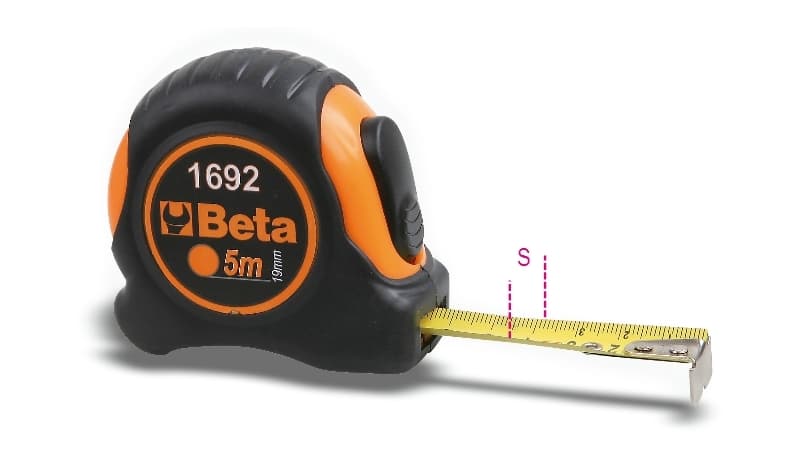 Beta 5m Measuring Tape Abs Casing Staal Tape Precision Class Ii