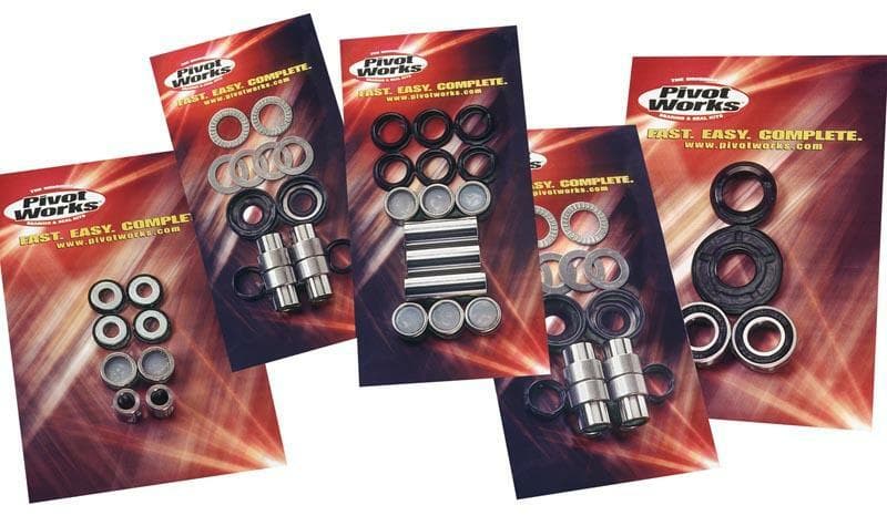 Pivot Works Rear Wheel Bearings And Seals Kit