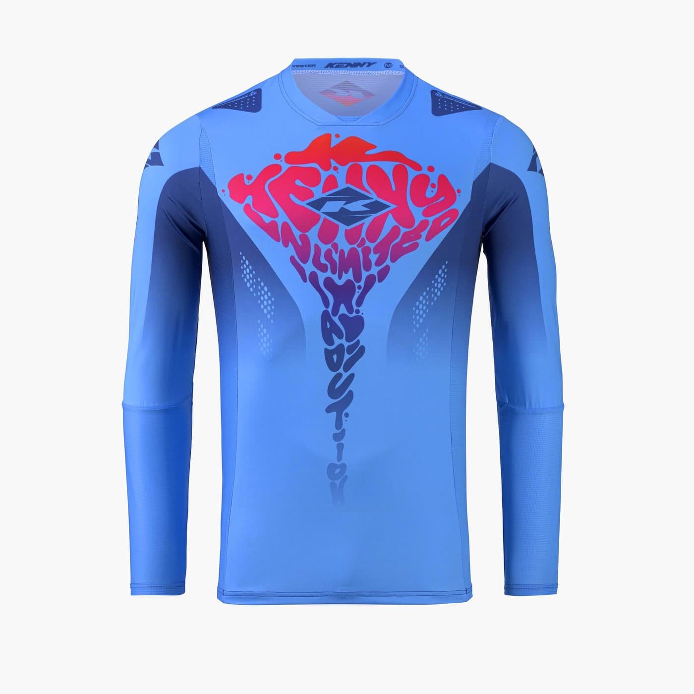 Kenny Performance Shirt Comics Blauw