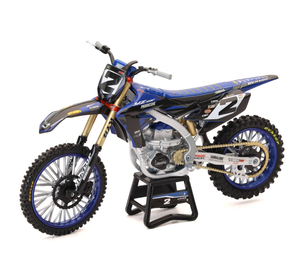 Miniatuur Yamaha Yz450f Star Racing C. Webb (No 2) 1:12