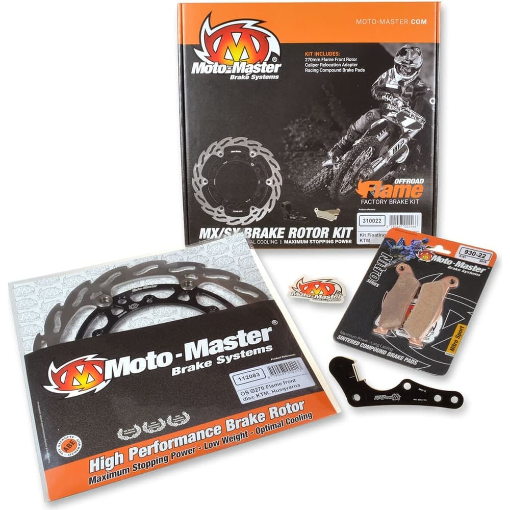 Moto-Master Brake Kit Front Float 270mm