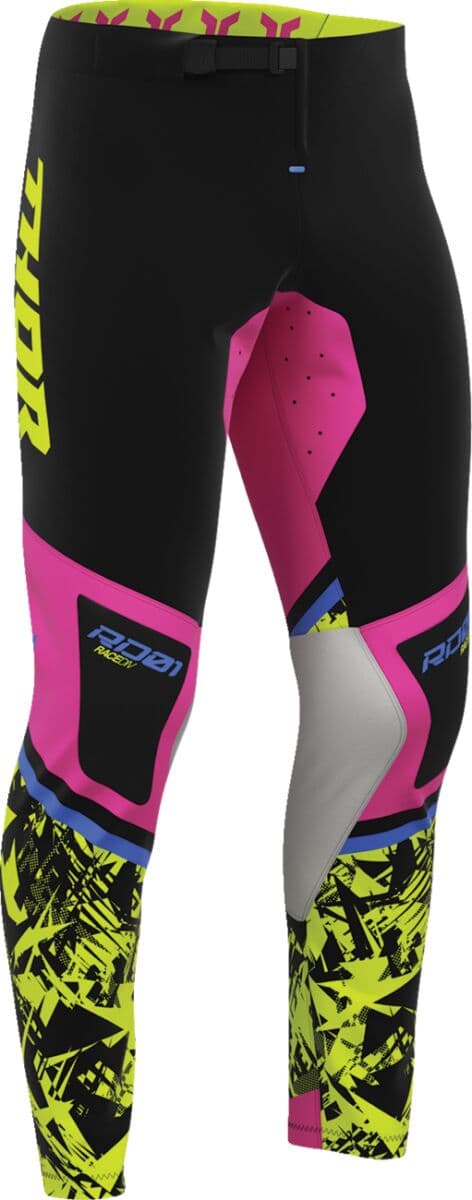 Thor Sportmode Punk'd Zwart/Roze/Geel