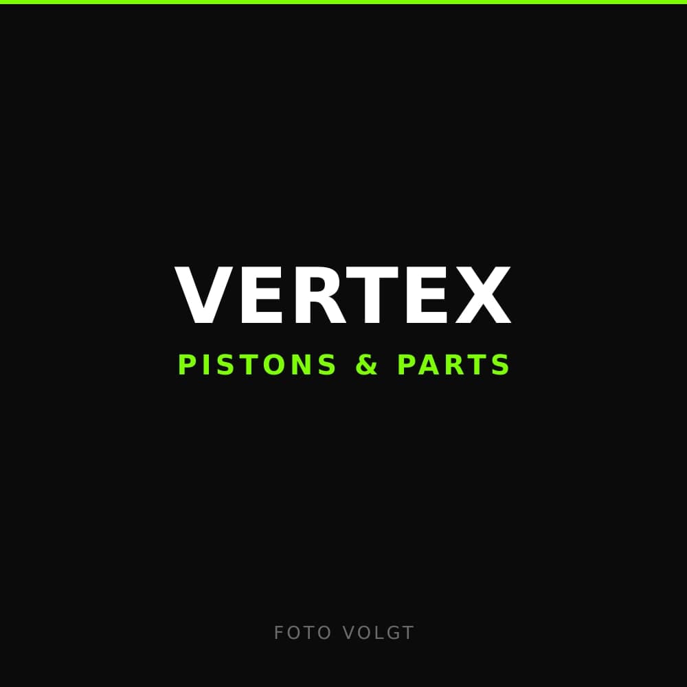 Vertex Gegoten zuiger
