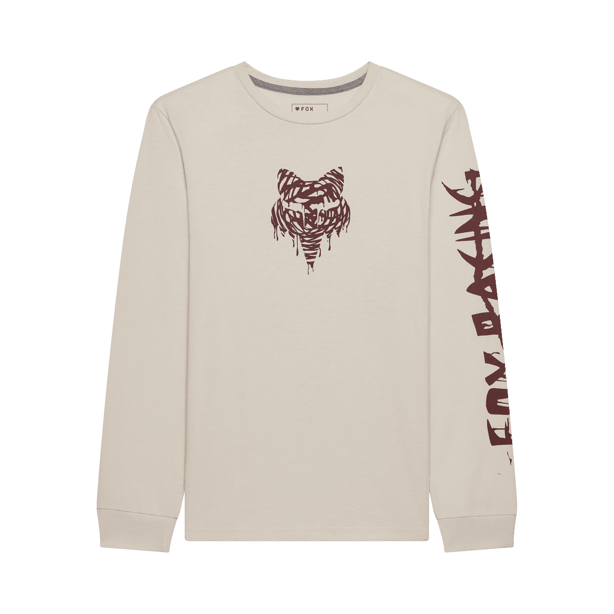 Fox Roughcut Dri-Release Md Ls Tee Chalk