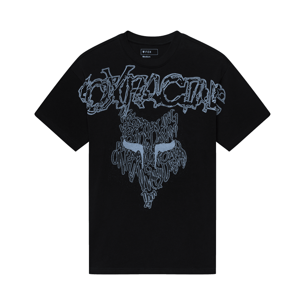 Fox Abyss Heavyweight Ss Tee Zwart
