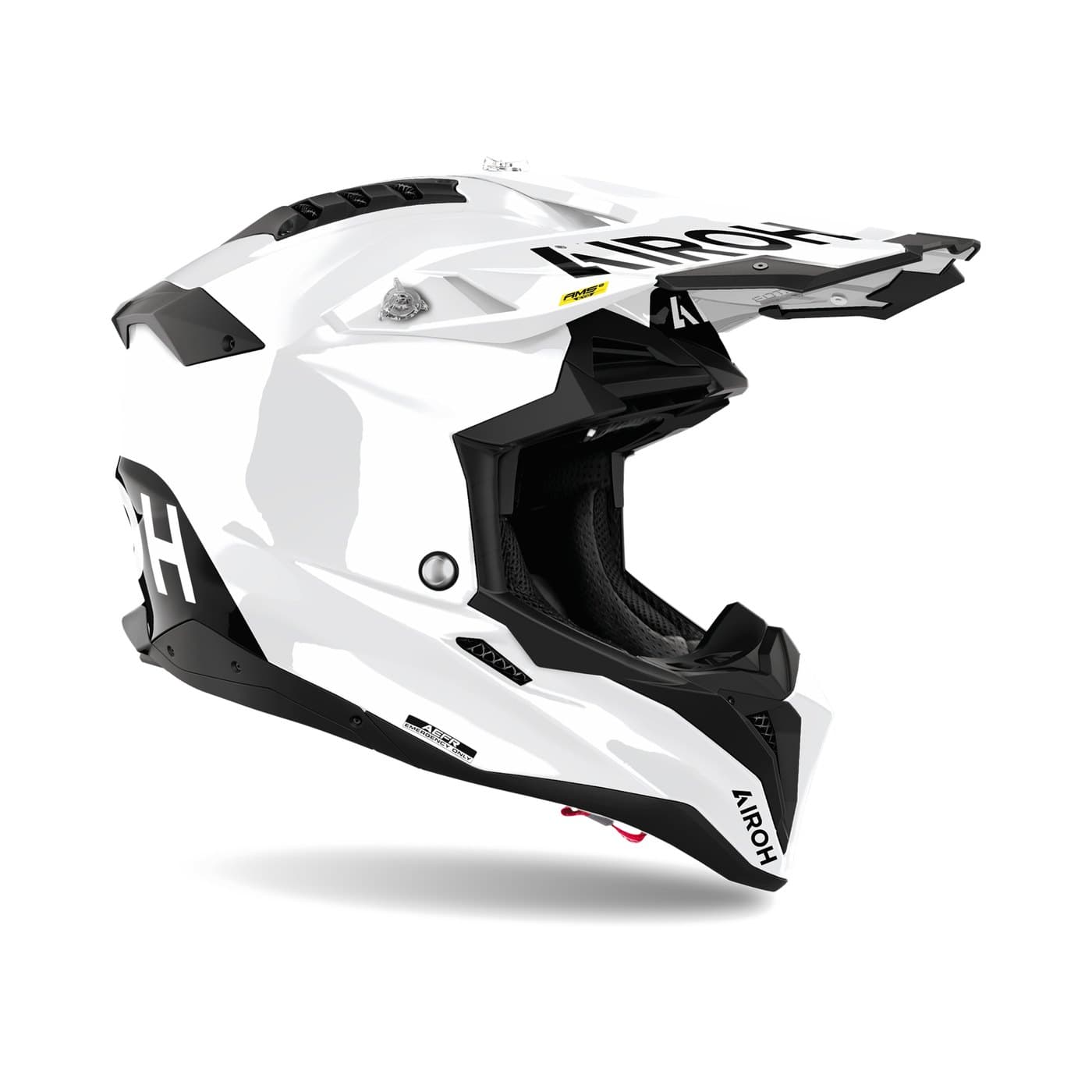 Airoh Helm Aviator 3 Evo FIM Wit