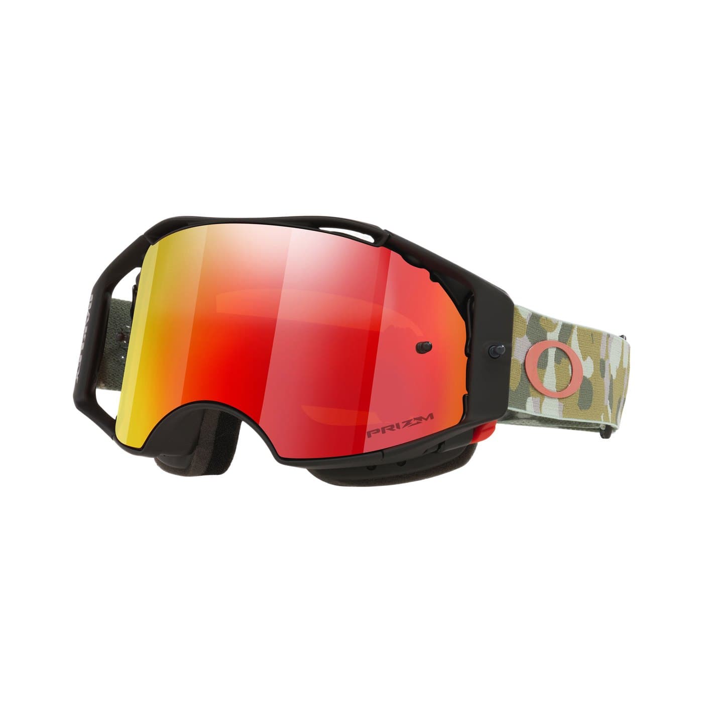 Oakley Crossbril Airbrake MTB Grn Camo w Prizm Trl Torch