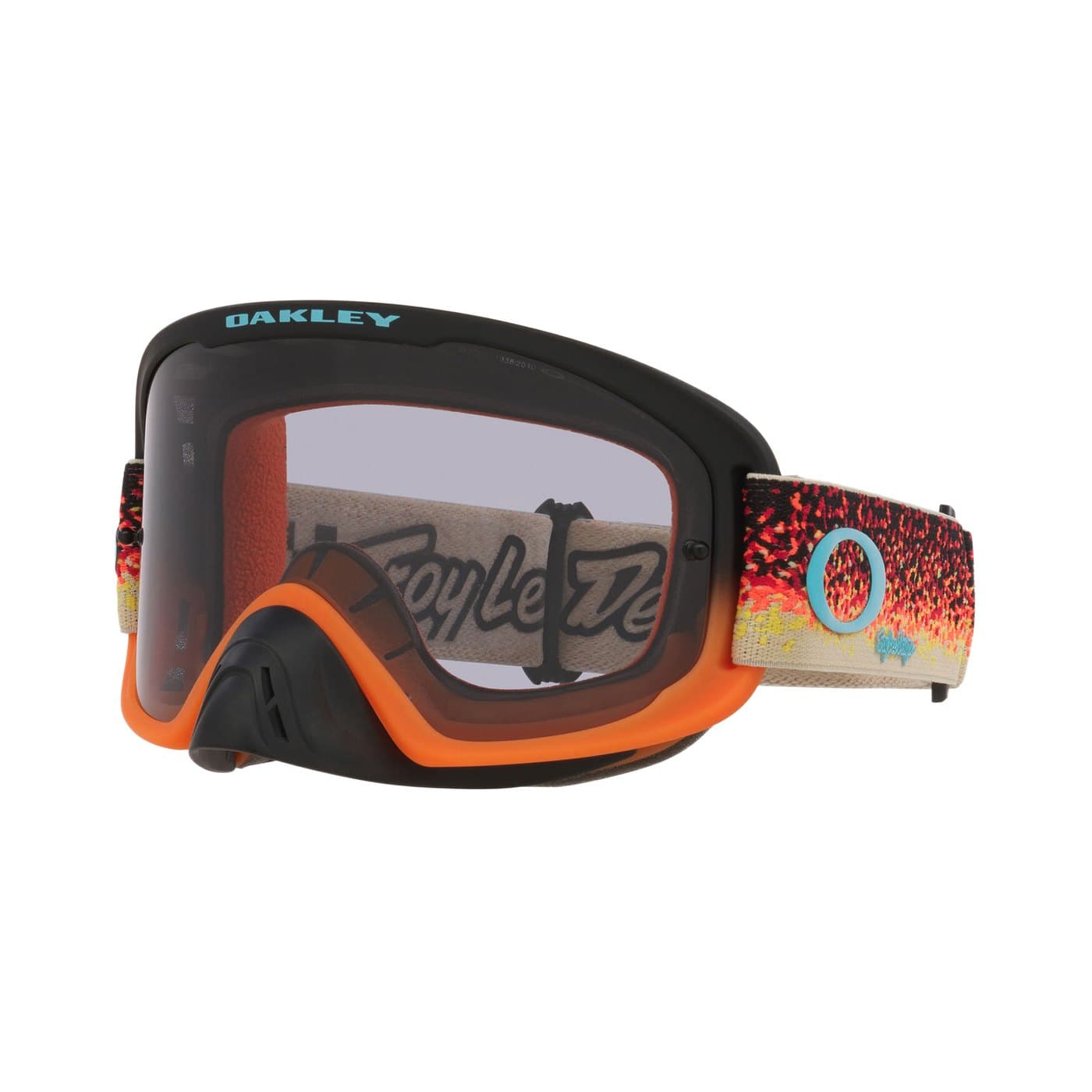 Oakley Crossbril O Frame 2.0 Pro MX TLD Black/Orange - Light Grey