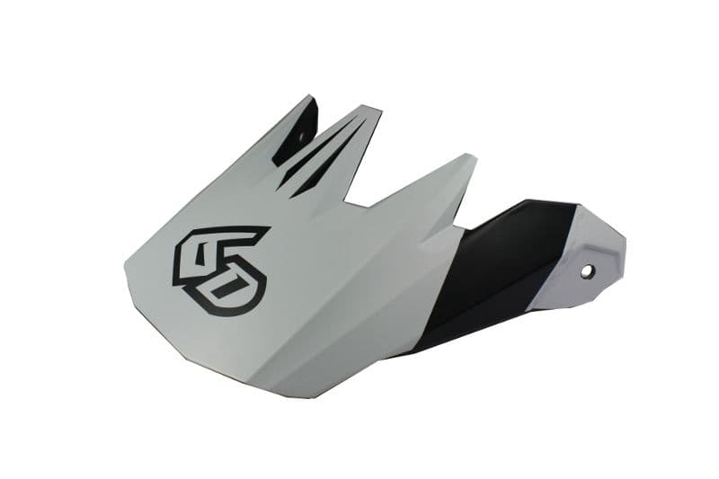 *6D Visor Wedge - YOUTH Noir/Blanc