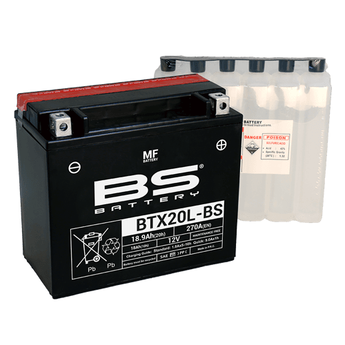 BS Battery BTX20L-BS MF (Cp) Maintenance Free
