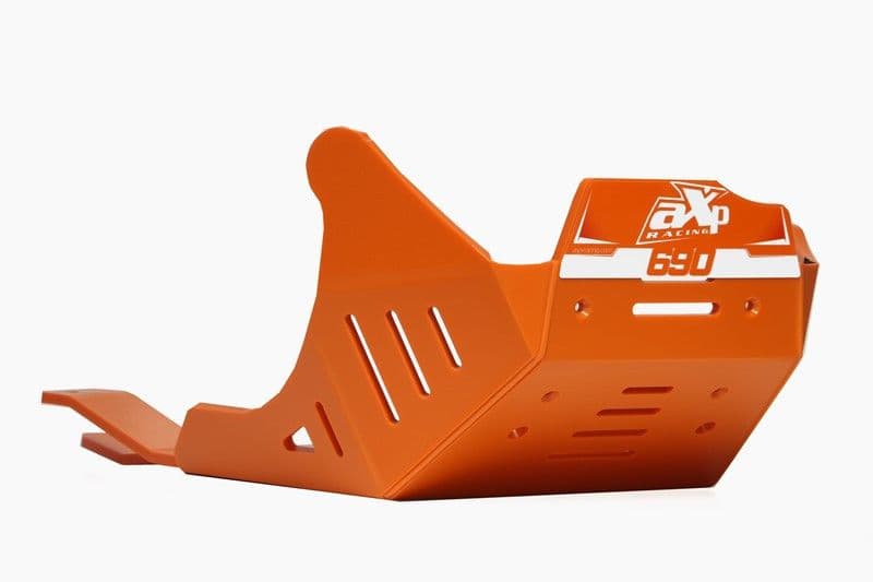AXP Adventure Carterbeschermer HDPE 8mm Oranje KTM 690 ENDURO R /