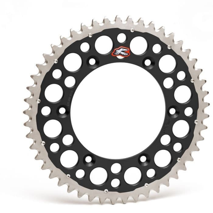 Renthal Achtertandwiel Twinring SX+F 90-..Husqvarna 14- Zwart