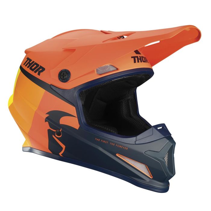 Thor Helmet Sector Racer Orange Midnight