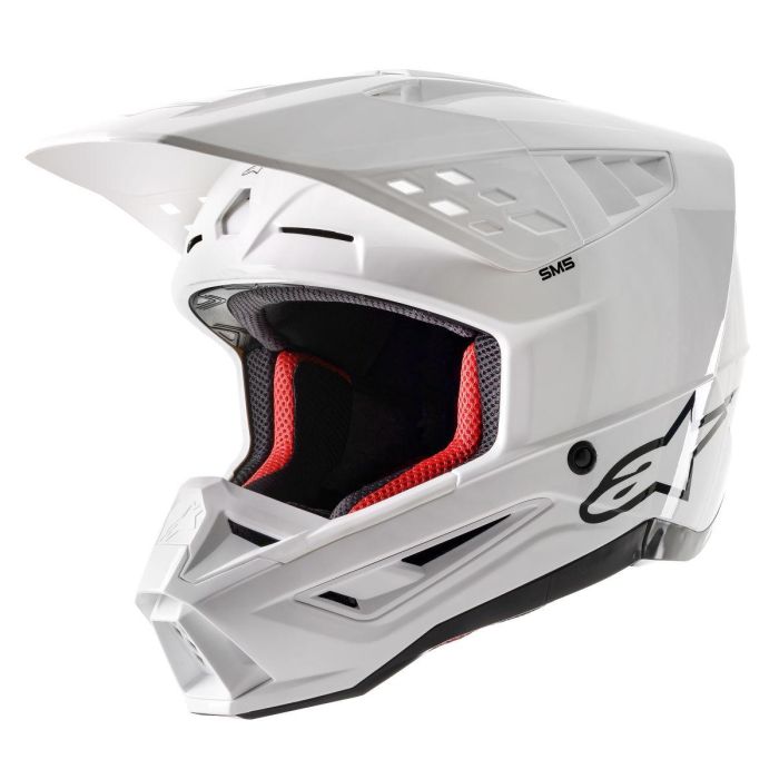 Alpinestars S5 Helmet Solid White