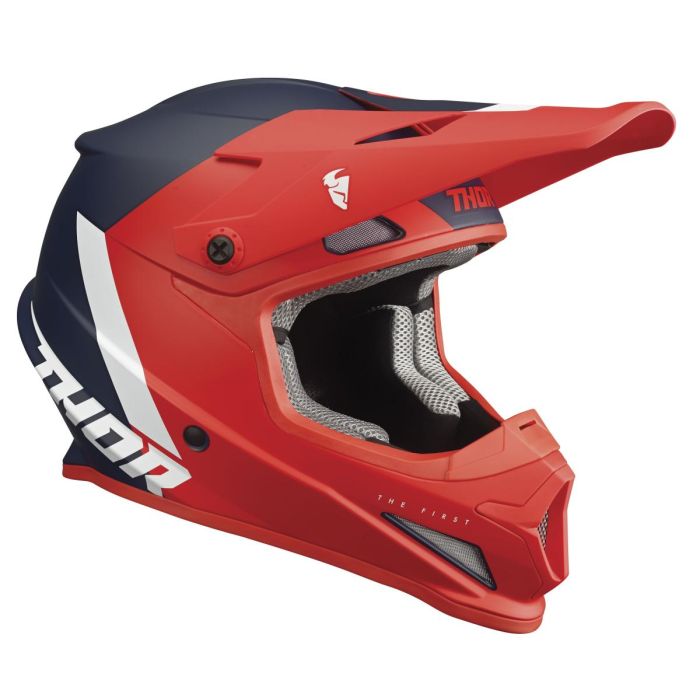 Thor Helmet Sector Chev Red/Navy