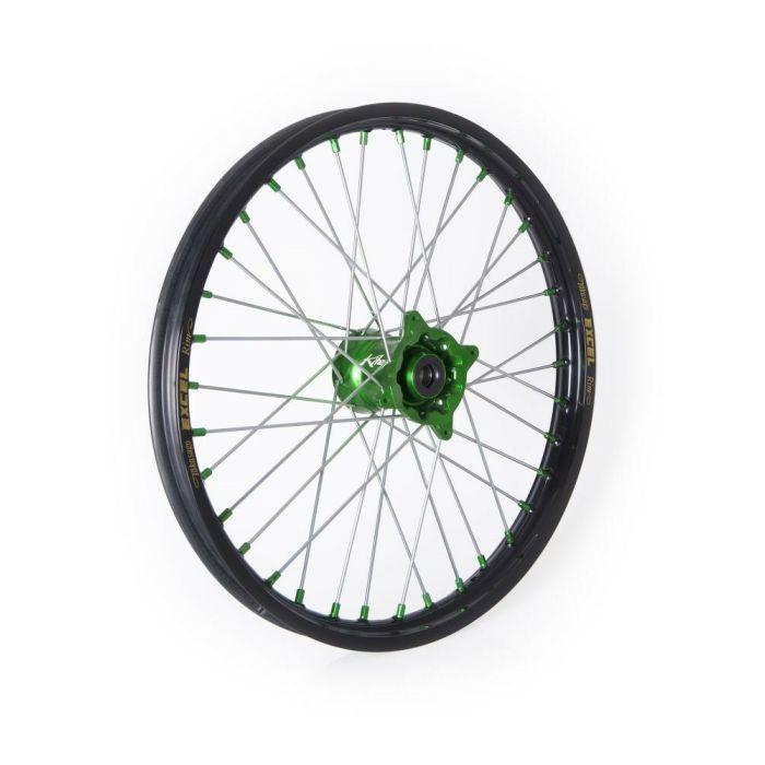 Kite Wheel Assembly Elite MX-Enduro 1.60"X21" Aluminum Green