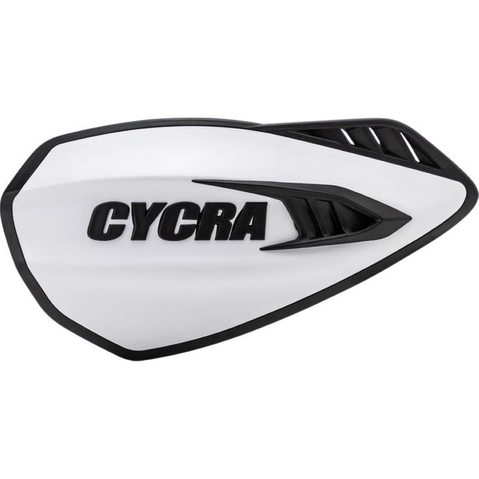 CYCRA CYCLONE HANDGUARDS WHITE/BLACK