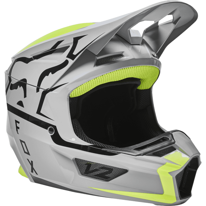 Fox V2 Merz Helmet Steel Grey