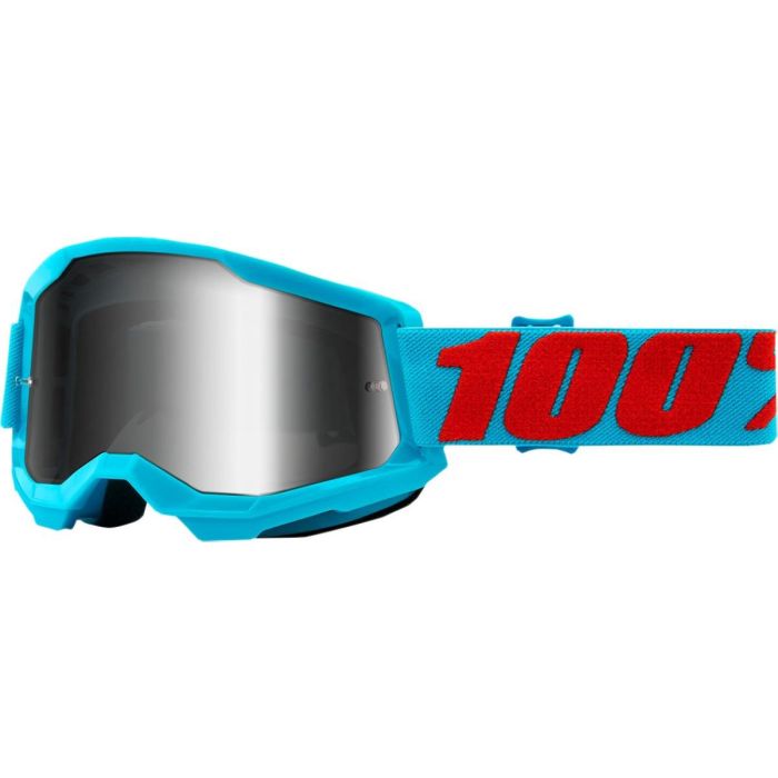 100% Goggle Strata 2 Summit Mirror Silver