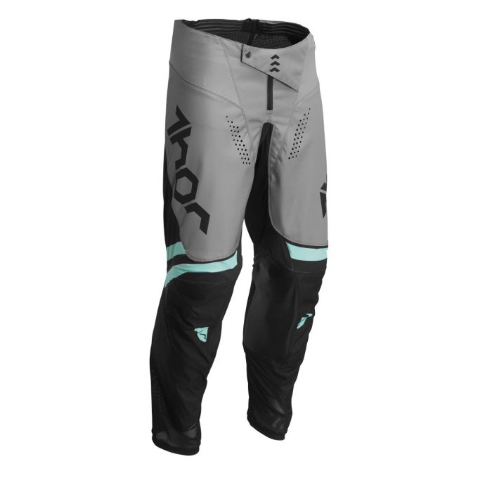 THOR PANT PULSE YOUTH CUBE BLACK/MINT