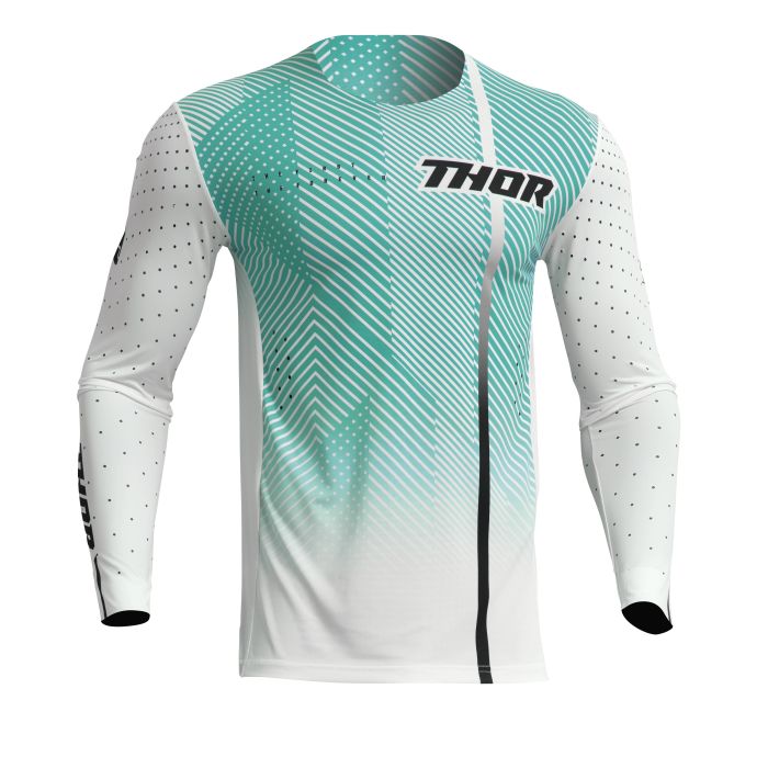 Thor Jersey Prime Tech White/Teal |