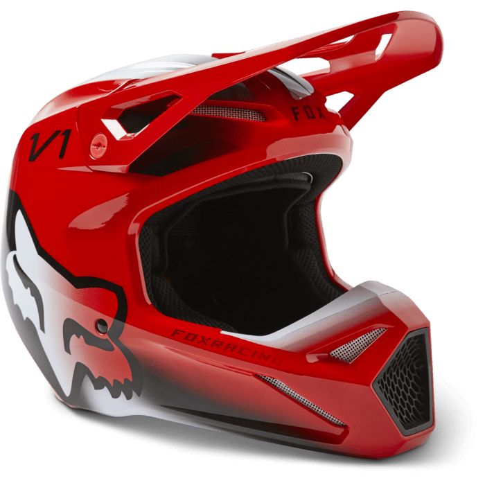 V1 Toxsyk Helmet Dot/Ece Fluorescent Red | Gear2win