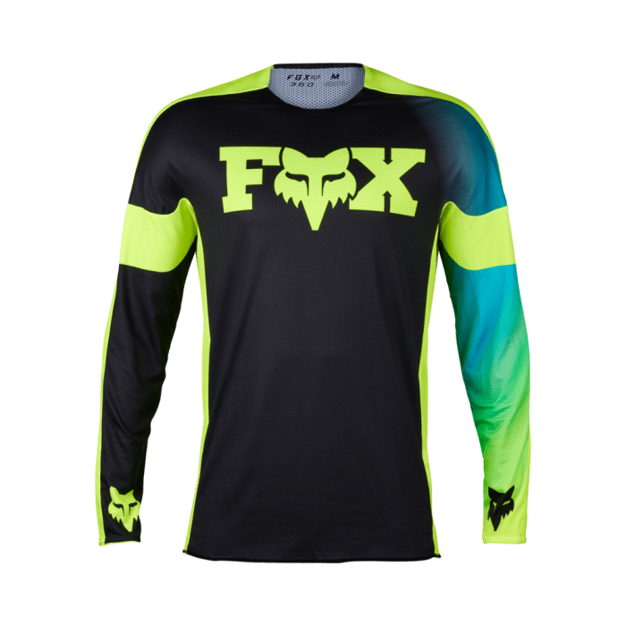 Fox 360 Streak Jersey Black/Yellow | Gear2win