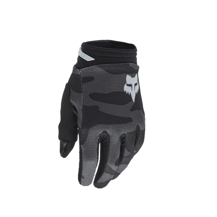 Fox Youth 180 Bnkr Glove Black Camo