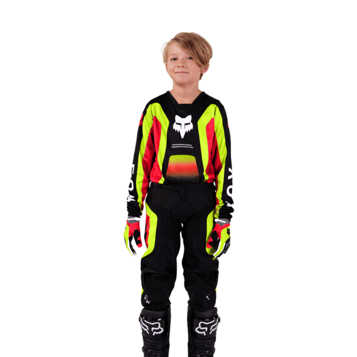 Fox Youth 180 Ballast Pant Black/Red 