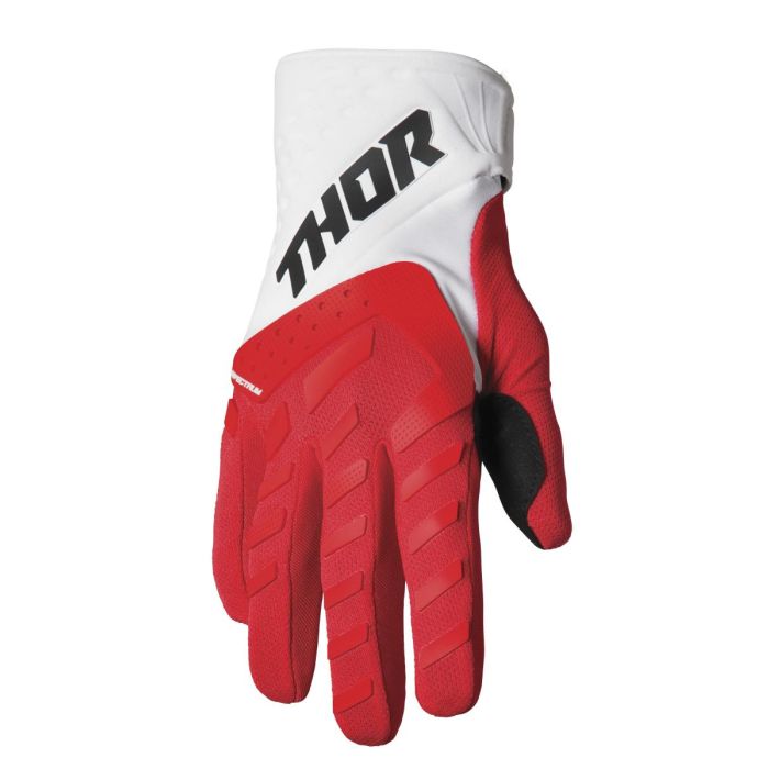 THOR GLOVE SPECTRUM YOUTH RED/WHITE